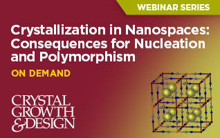 Crystallization in Nanospaces: Consequences for Nucleation and Polymorphism - Crystal Growth & Design Webinar