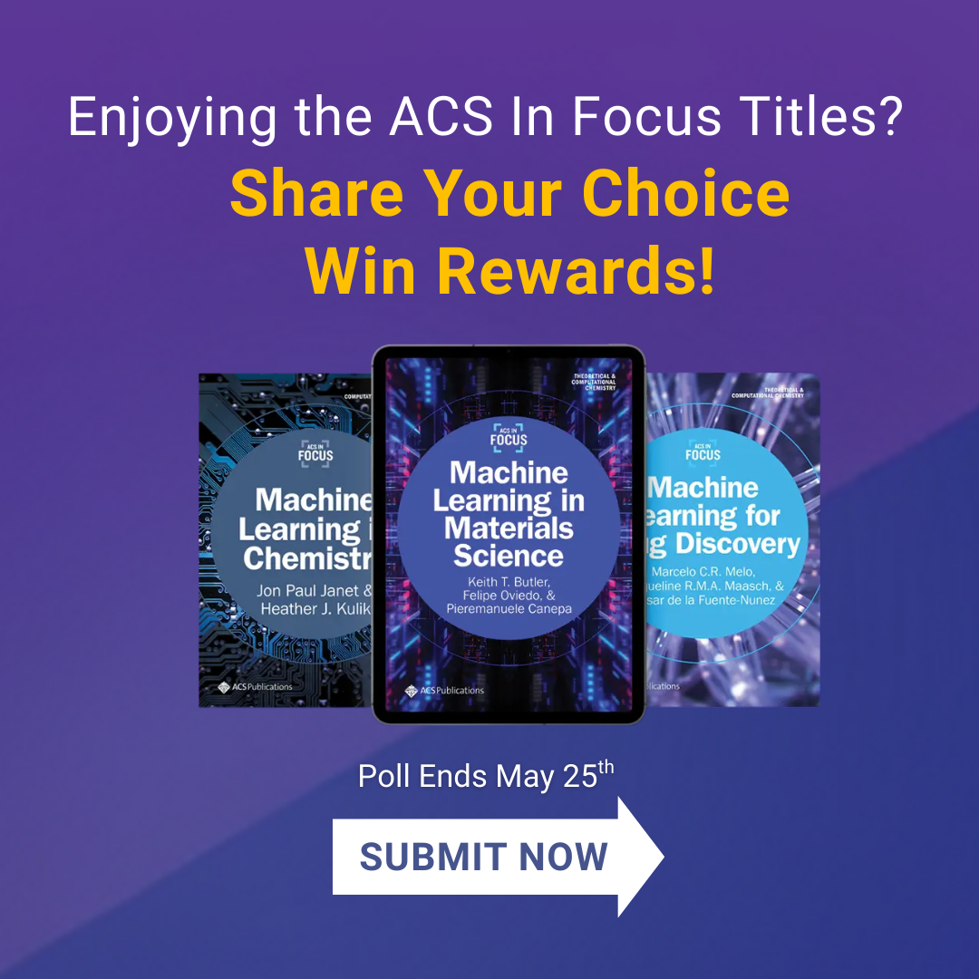 Share your Favourite Machine Learning & AI Book from ACS In Focus Series!