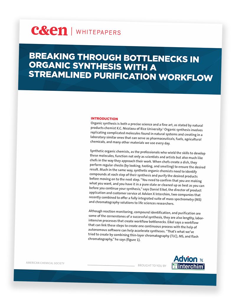 Breaking through bottlenecks in organic synthesis with a streamlined purification workflow