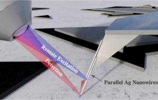 Remote Excitation of Tip-Enhanced Photoluminescence with a Parallel AgNW Coupler