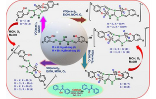 Mononuclear/Binuclear [VIVO]/[VVO2] Complexes Derived from 1,3-Diaminoguanidine and Their Catalytic Application for the Oxidation of Benzoin via Oxygen Atom Transfer