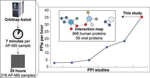 Affinity Purification Mass Spectrometry on the Orbitrap–Astral Mass Spectrometer Enables High-Throughput Protein–Protein Interaction Mapping